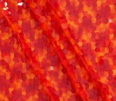 Red degrad? sequins